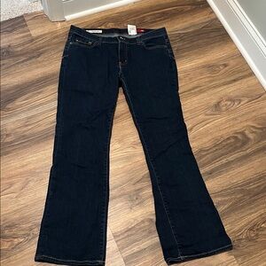 X2 Dark Blue Flare Jeans